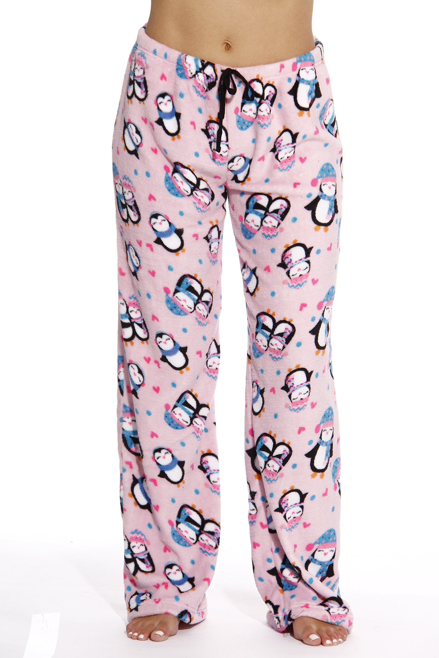 Just Love Plush Pajama Pants for Girls 45501-REDBLK-6X