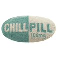 thumbnail image 1 of Peking Handicraft Oreiller Crochet Pilule Chill, Turquoise, 1 of 1