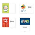 thumbnail image 3 of American Greetings Birthday Card Bundle for Anyone, Big Wishes (4-Designs, 12-Count), 3 of 5