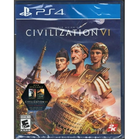 Sid Meier''s Civilization VI PS4 (Brand New Factory Sealed US Version) PlayStati