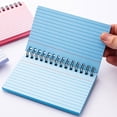 thumbnail image 2 of RUNROTOO 3Pcs Portable Lined Notebooks Assorted Color Paper for Household Leaving Messages Back to School, 2 of 8