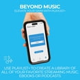 thumbnail image 4 of H2O Audio TRI 2 PRO Multi-Sport Waterproof Bone Conduction Open Ear Headphones – Bluetooth-V5.3 for Running/Cycling, MP3 for Swimming- Playlist+ (App Included for Bluetooth Streaming Uploads) - Black, 4 of 5