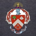 thumbnail image 3 of CafePress - Triangle Coat Of Arms Long Sleeve T Shirt - Womens Hooded Shirt, 3 of 3