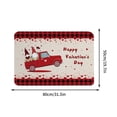 thumbnail image 2 of Harpi Inside Door Mats for Home Entrance, Valentine's Day Mat Porch Door Mat Love Romantic Holiday Decoration Mat, Gifts for Women Men, 2 of 3