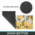 thumbnail image 7 of Lemon Paintings Kitchen Rugs and Mats Sets Of 2,Kitchen Decoration Rugs,Rubber Backing Non-Slip Floor Mat for Sink Washable Waterproof Laundry Room Runner Rugs, 7 of 7