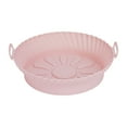 thumbnail image 1 of SSZMDLB Poêle pour Friteuse à Air Chaud à Moins de 5 $, Doublure de Poêle de Cuisson Réutilisable pour Friteuse à Air, Coussinet en Silicone de 8,5 Po avec Lignes Surélevées pour la Circulation de l'Air, Antiadhésif Compatible Lave-Vaisselle pour un Nettoyage Facile, 1 of 2
