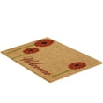 thumbnail image 2 of Rubber-Cal Field of Red Daisies – A Welcome Flower Mat 15mm 18" X 30", 2 of 6