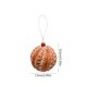 thumbnail image 3 of Adornos navideños Galletas Hombrecito de jengibre Colgante navideño Muñeco lindo Decoración para árbol de Navidad Colgante pequeño, 3 of 6