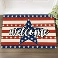 thumbnail image 4 of TOPRenddon July 4th Floor Mat - Non-Slip Patriotic Rug for Indoor/Outdoor, USA Flag Decor Bath Mat & Doormat with Anti-Slip Backing - Independence Day Memorial Day Decorations Gift, 4 of 7
