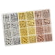thumbnail image 5 of 1740 Uds. espaciadoras de Metal suministros para manualidades DIY sueltas con estilo para colgantes hallazgos de joyería Gloria Cuentas espaciadoras, 5 of 9