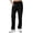 Black#6099, variant on liyiyiyia Womens Quick Dry Hiking Pants Elastic Waist Black Cargo Pants Lightweight Water Resistant Travel Work Trousers