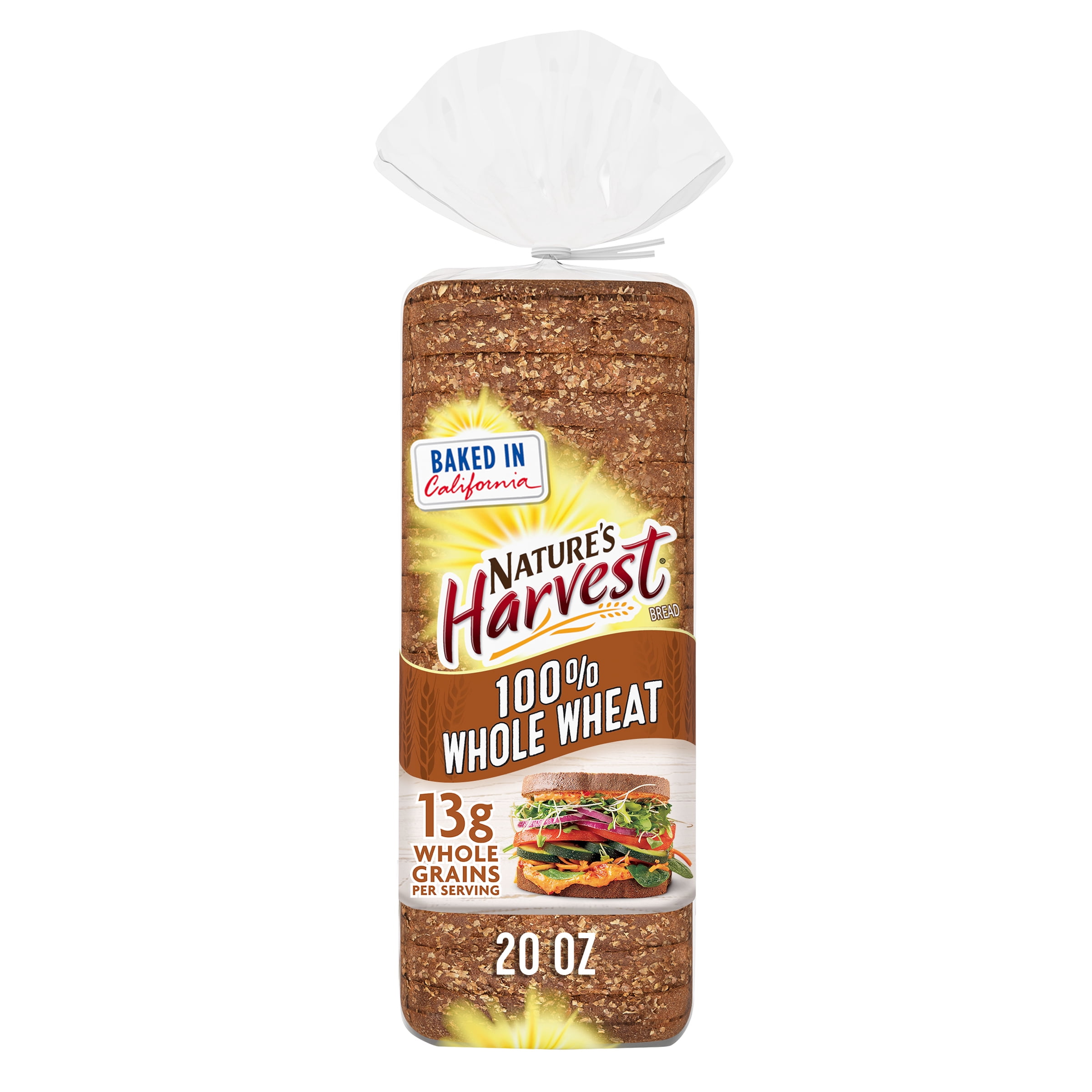 stone ground 100 whole wheat bread