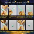 thumbnail image 4 of 1080 Sheets Origami Stars Paper Strips, Purple Solid Color Gradient Color Origami Paper Stars, Color Star Paper Strip, DIY Paper Origami Stars, Origami Star Paper Strips, Star Origami Paper, 4 of 7