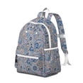 thumbnail image 2 of Paisley Pattern Backpack for School,Cute School Bag,Schoolbag with Adjustable Shoulder Straps & Padded Back,13.4"x11"x4.7", 2 of 6