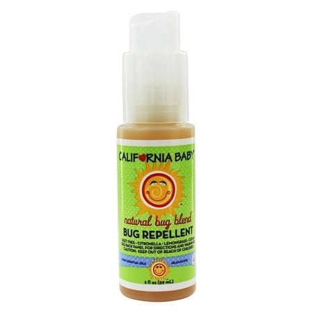California Baby Natural Bug Blend, Bug Repellent 2 fl oz (59 ml)-2