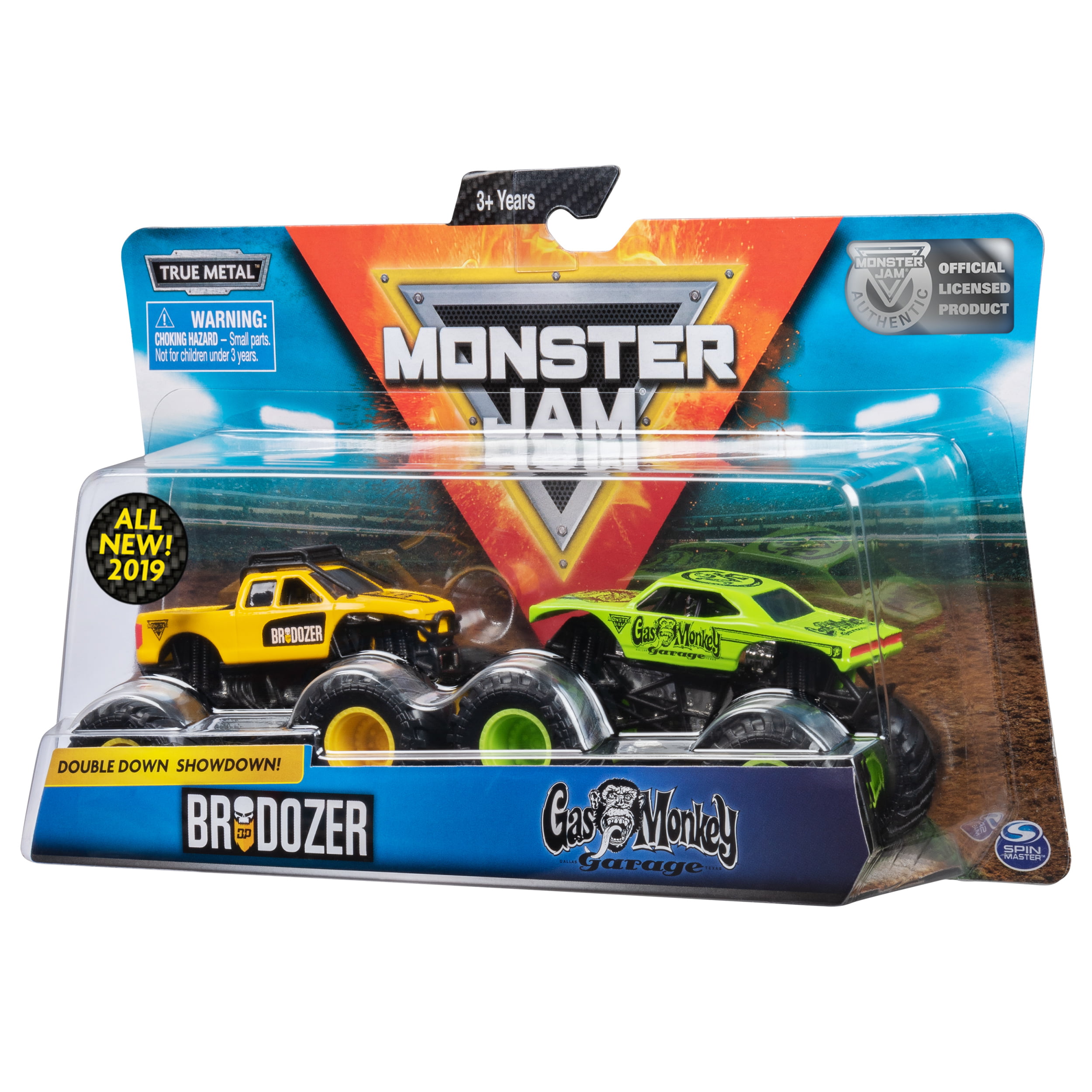 Monster Jam, Official Brodozer vs. Gas 