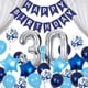 thumbnail image 2 of 30Th Birthday Decorations Men, Acsergery 30Th Birthday Balloons Blue Happy Birthday Banner Gift, 2 of 5