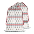 thumbnail image 2 of Christmas Bags Drawstring,Christmas Tree and Bird Pattern Large Xmas Christmas Gift Bags,Reusable for Xmas and New Year Party Favors and Supplies,27.6" X 19.7", 2 of 6