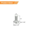 thumbnail image 2 of #4-40x1/4" Pan Head Machine Screws, Stainless Steel 18-8 Screw, Pack of 200, 2 of 5