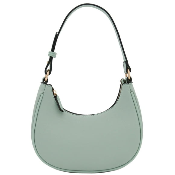 Bolso de hombro FashionPuzzle Small Crescent Mint para mujer