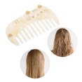 thumbnail image 6 of Unique Bargains 1 Pc Women Durable Cute Cat Comb Gold Tone Acetate Sheet, 6 of 6