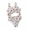 thumbnail image 6 of WERYOUNG Girl's Swimsuit Sets Sleeveless Scoop Neck Butterfly Print Top And Bottom Tankini Swimsuits 2 Piece Swimwear Swimming Surfing Stylish Versatile Swimsuit, 6 of 8