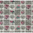 thumbnail image 3 of oneOone Organic Cotton Poplin Twill Fabric Patchwork Block Printed Craft Fabric BTY 42 Inch Wide, 3 of 3