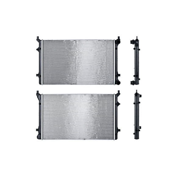 RADIADOR DE AGUA JETTA 2005 al 2010 VOLKSWAGEN Polar .