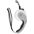 thumbnail image 1 of Retractable Dog Leash Pet Walking Leash with AntiSlip Handle LED Light and Metal Hook(White Gray ), 1 of 1