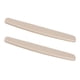 thumbnail image 1 of Sillín de Puente de 2 Piezas, Sin Ranuras, Sin , Beige, 74x3x7,5mm, para Accesorios de Guitarra Acústica, Bricolaje, 1 of 9