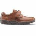 thumbnail image 5 of Dr. Comfort William Men's Dress Shoe: 7.5 Wide (E/2E) Chestnut Velcro, 5 of 5