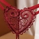 thumbnail image 3 of Tanga retro con decoración de perlas y amor, ropa interior sexy ultrafina para mujer, cintura baja, cuentas que seducen a las chicas, 3 of 6