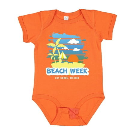 

Inktastic Beach Week Los Cabos Mexico with Palm Trees Gift Baby Boy Bodysuit