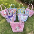 thumbnail image 2 of Fiambrera portátil de dibujos animados de Anime Kuromi KT Cat Keroppi, bolsa Bento, patrón de muñecas Kawaii, bolso de gran capacidad, bolsa de almacenamiento, 2 of 4