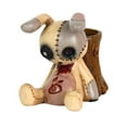 thumbnail image 3 of Gothic Rabbit Resin Decorative Figurine - Multi-Functional Desk Decor, 3 of 6