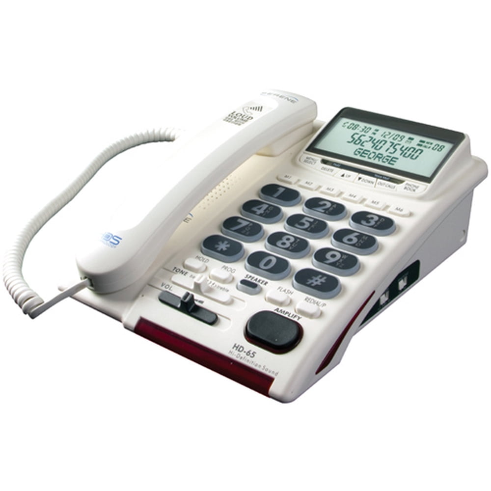 Serene Innovations HD65 Dect 6.0 Amplified Corded Phone