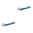thumbnail image 4 of Monstrate Zapatero Almacenamiento sobre la puerta Soporte para colgar Organizador Estante Gancho Azul 2piezas Monstrate CBP139977, 4 of 6