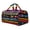 Striped Hippie, variant on jowamay Quilted Duffle Bag for Women Hippie Floral Portable Gym Weekender Bag Zipper Workout Grocery Pouch for Business Trip
