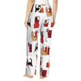 thumbnail image 3 of Pajama Pants Women, Cute Cat And Christmas Gift Sweatpants Soft Sleep Lounge Pants, Casual PJ Bottoms Pants with Pockets, 3 of 5