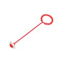 thumbnail image 1 of Graflsoa LED Flashing Skip Ball with Foot Ring for Kids - Fun Indoor/Outdoor Exercise Toy, Eco-Friendly, Ankle Protection, Ages 4+ (Red), 1 of 7