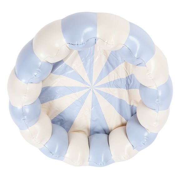 Inflatable Kiddie Pool, Small Inflatable Swimming Pool Portable Blow Up Baby Ball Pit Water Game Play Center, for Indoor Outdoor, 29.53" X 9.84"