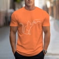 thumbnail image 1 of Tops para hombre, blusas y camisas de cuello redondo y manga corta para hombre, blusas casuales de cuello redondo con estampado de moda para hombre, blusas de cuello redondo y manga corta, camisas par, 1 of 6