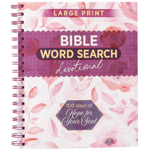 100 Days of Hope for Your Soul: Bible Word Search Devotional (Paperback)
