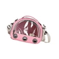 thumbnail image 2 of Bolsa de transporte para hámster Yuyangstore Rosa con agujeros transpirables y ventana de acceso lateral, 2 of 8
