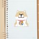 thumbnail image 4 of 30 Uds Collage diario pegatina creativa perro lindo pegatina Kawaii para botella de cuaderno, 4 of 7