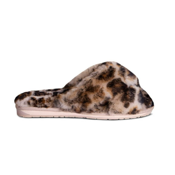 Women's Emma Sheepskin Slipper Leopard