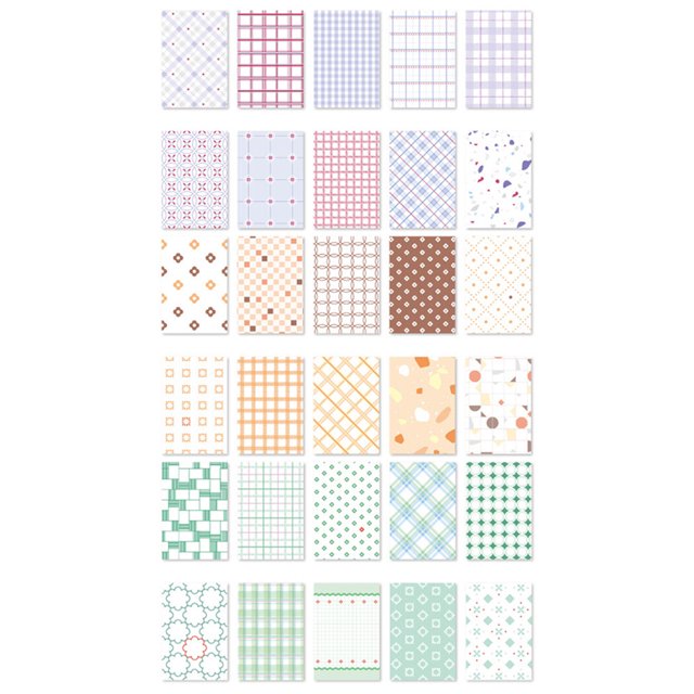 Papel vintage para álbumes de recortes, 150 hojas, papel estético pequeño para diario
