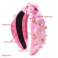 thumbnail image 3 of CYSFASHION Head Band for Women Non Slip Headbands Fitness Hair Bands Cozy Hair Accessories Pink, 3 of 9