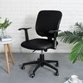 thumbnail image 3 of 2xFunda Para Silla De Oficina Funda Para Sillón Estirable Extraíble Para Oficina Hotel Negro, 3 of 8