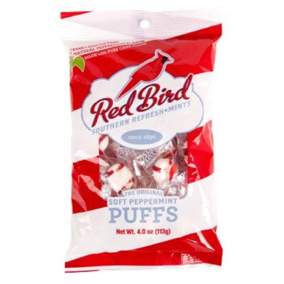 Red Bird Cotton Candy Puffs